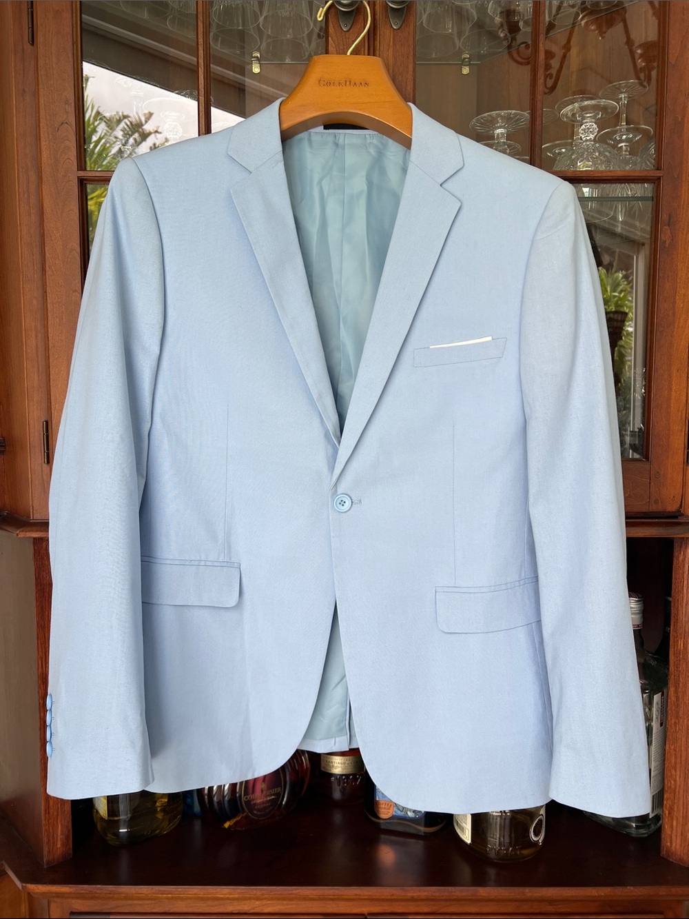 Men's Light Blue blazer
